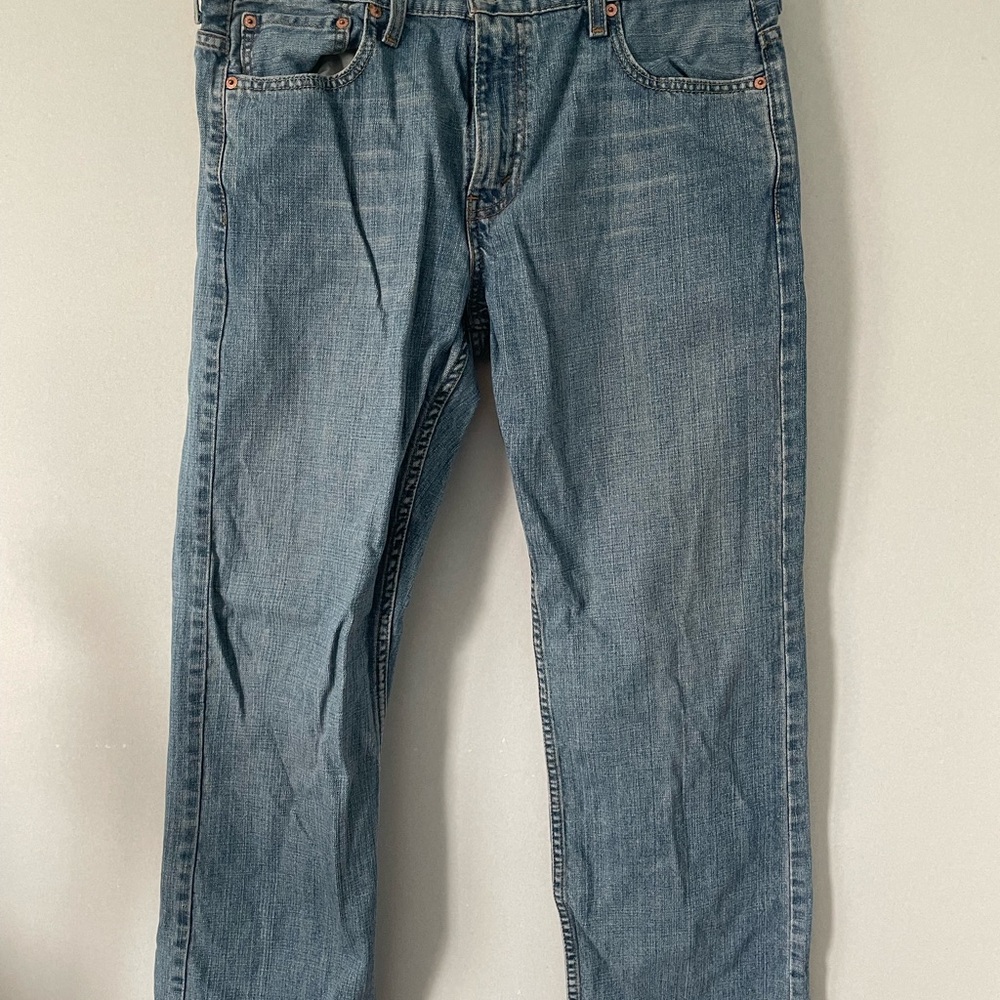 Levi's 569 Men's Straight Fit Blue Jeans